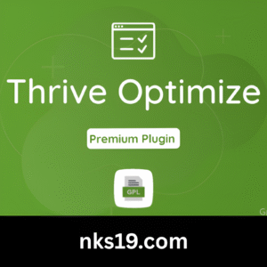 Thrive Optimize GPL vLatest – A/B Testing Plugin for WordPress
