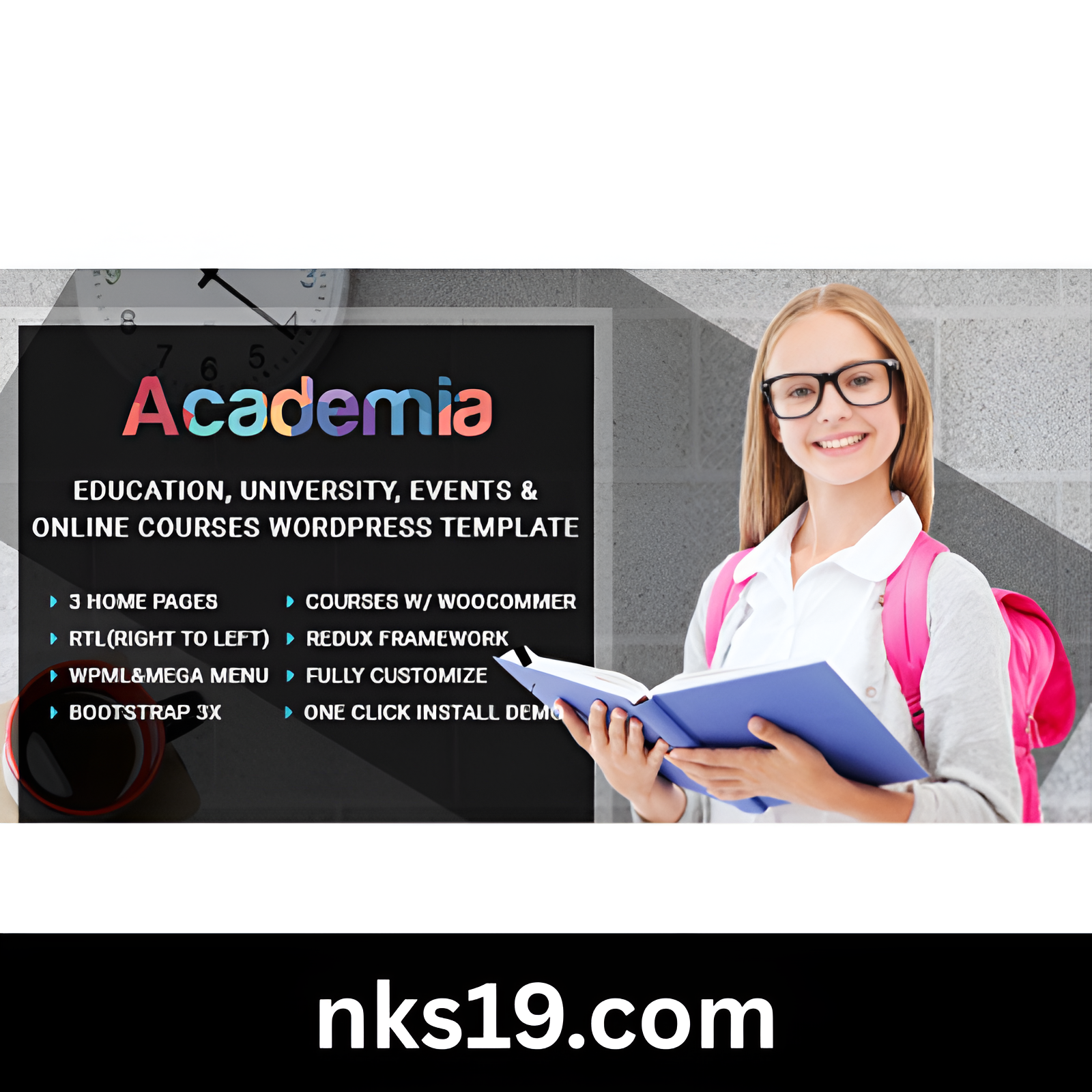 Academia Theme GPL v3.8