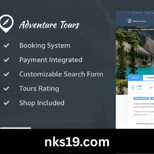 Adventure Tours Theme GPL v5.3.0 – WordPress Tour-Travel Theme