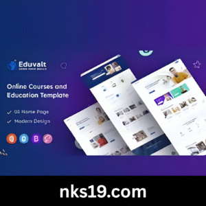 Eduvalt Theme GPL v2.0.2 – Online Courses & Education WordPress Theme + RTL
