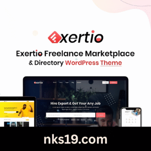 Exertio Theme GPL v1.3.4 – Freelance Marketplace Premium WordPress Theme