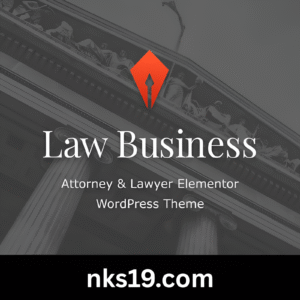 LawBusiness Theme GPL v2.2.0 – Attorney & Lawyer WordPress Theme