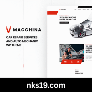 Macchina Theme GPL v32 – Auto Repair WordPress