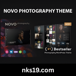 Novo Photography WordPress Theme GPL v4.3.2