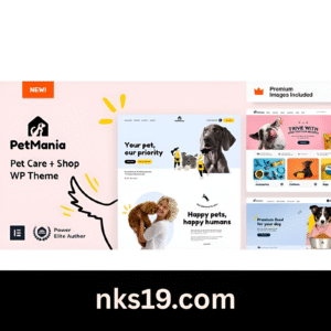 PetMania Pet Shop and Care Theme GPL v20