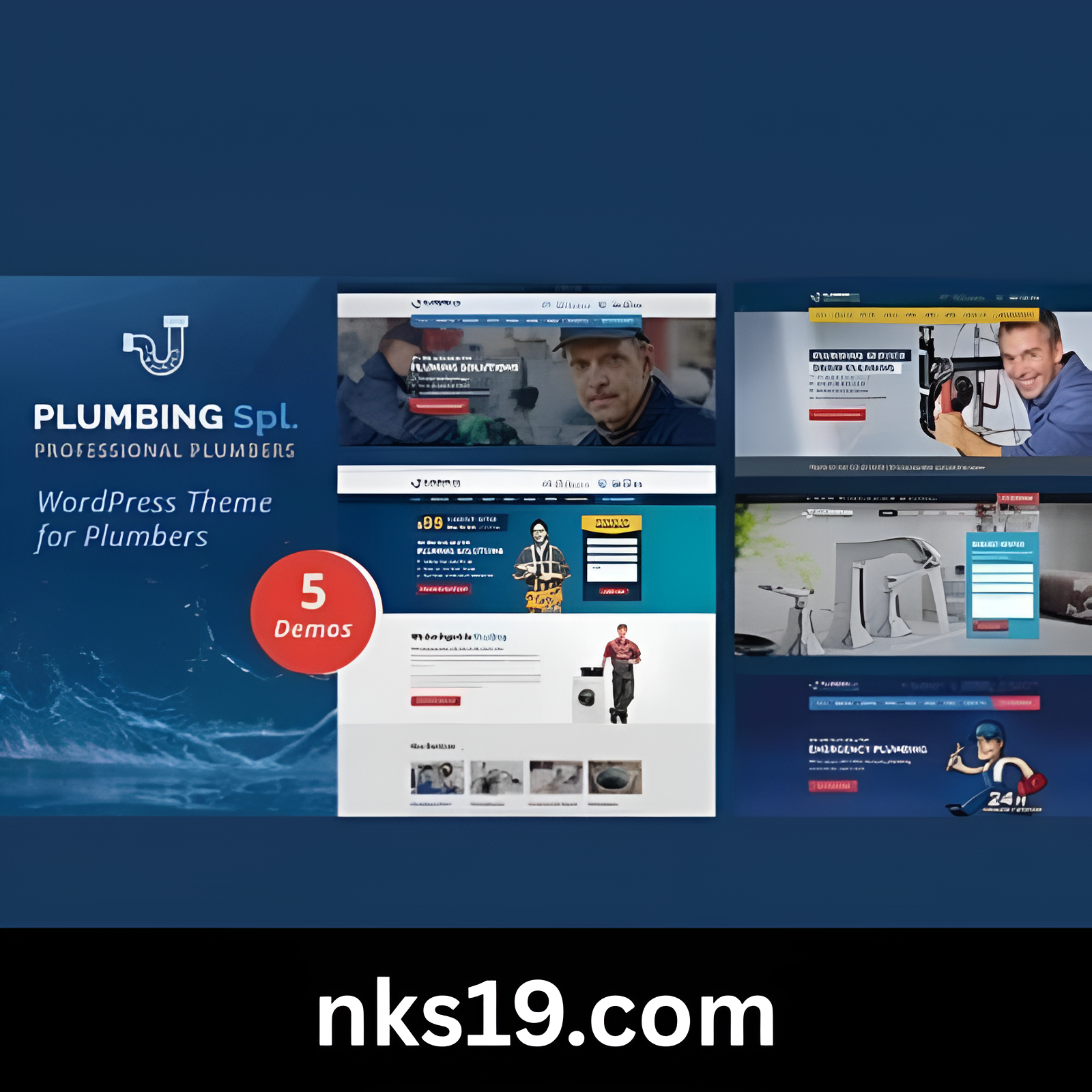 Plumber Theme GPL v10.4