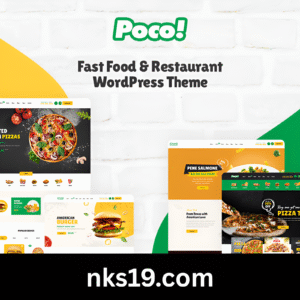 Poco Theme GPL v2.2.6 – Fast Food Restaurant WordPress Theme