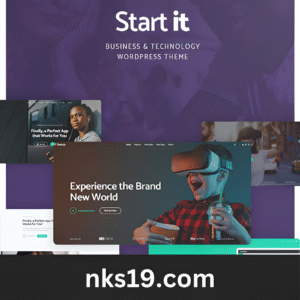 Start It Theme GPL v1.2.7 – Technology & Startup WP Theme