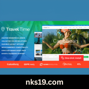 Travel Time Theme GPL v1.4.5 – Tour and Hotel WordPress Theme