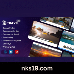 Travel WP Theme GPL v2.1.6 – Travel Tour Booking WordPress Theme