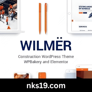 Wilmer Construction Theme GPL v3.4.5 Latest Version