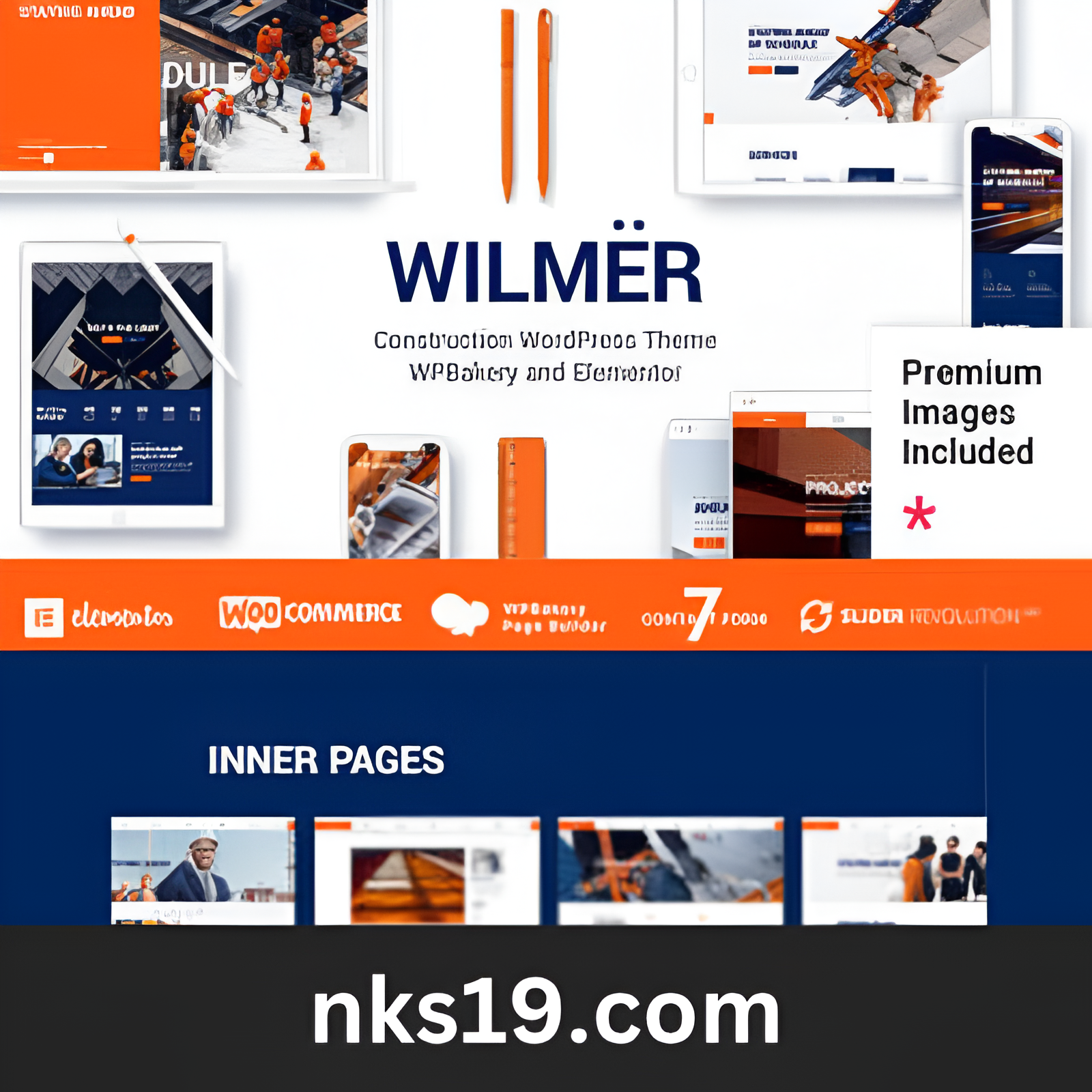 Wilmer Construction Theme GPL v3.4.5 Latest Version