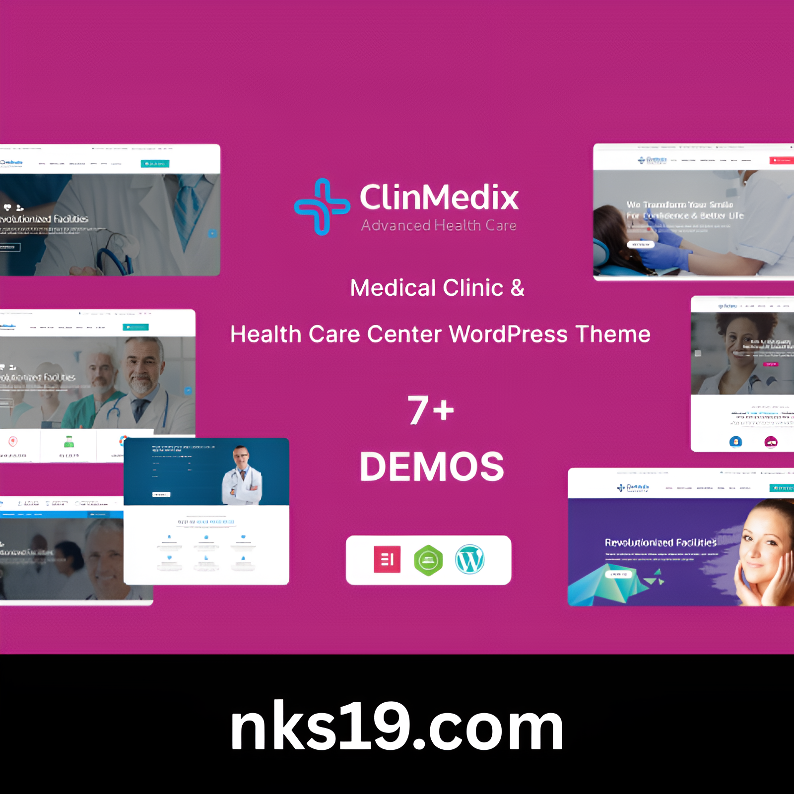 Clinmedix Theme GPL – Health And Medical WordPress Theme