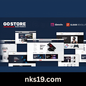 GoStore Theme GPL v1.6.6 – Elementor WooCommerce WordPress Websites