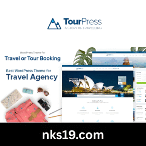 TourPress Theme with Lifetime Key – Travel Booking WordPress Theme