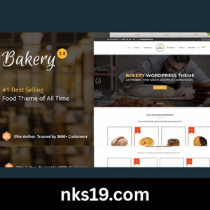 Bakery Theme GPL 2.8.2 – WordPress Bakery, Cakery & Food Theme