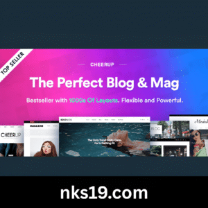 CheerUp Theme GPL v8.1.0 – WordPress Blog / Magazine Theme