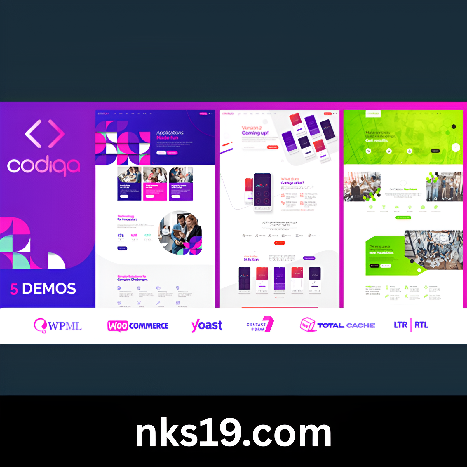 Codiqa Theme GPL v1.2.0