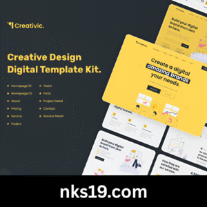 Creativic Template Kit GPL v1.0 – Creative Agency Elementor Template Kit