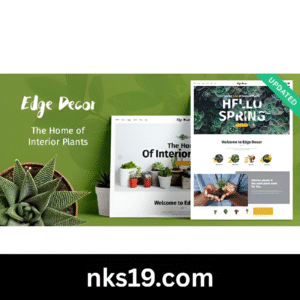 Edge Decor Theme with Lifetime Key – Gardening & Landscaping WordPress Theme