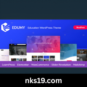 Edumy Theme GPL v1.2.35 – LMS Online Education Course Theme