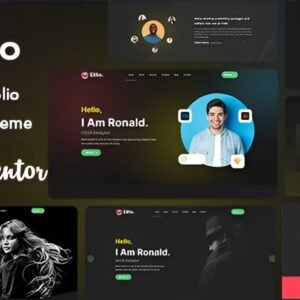 Elito Creative Portfolio Elementor Template Kit GPL v1.0