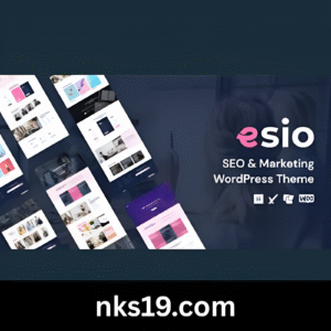 Esio Theme GPL v1.6 – SEO & Marketing WordPress Theme