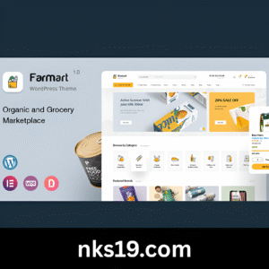 Farmart Theme GPL v1.3.6 – Organic & Grocery Marketplace WordPress Theme