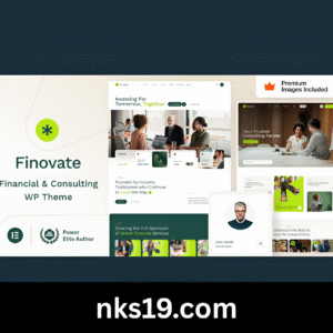 Finovate Theme GPL v20 – Financial Advisors & Business Consulting WordPress Theme