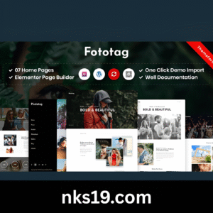 Fototag Theme GPL v1.3.11 – Photography WordPress Theme