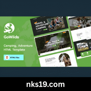 Gowilds Travel and Tour Booking Theme with Lifetime License