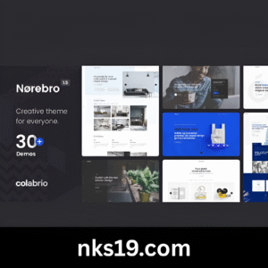 Norebro Theme GPL v1.6.9 – Creative Portfolio Theme for Multipurpose Usage