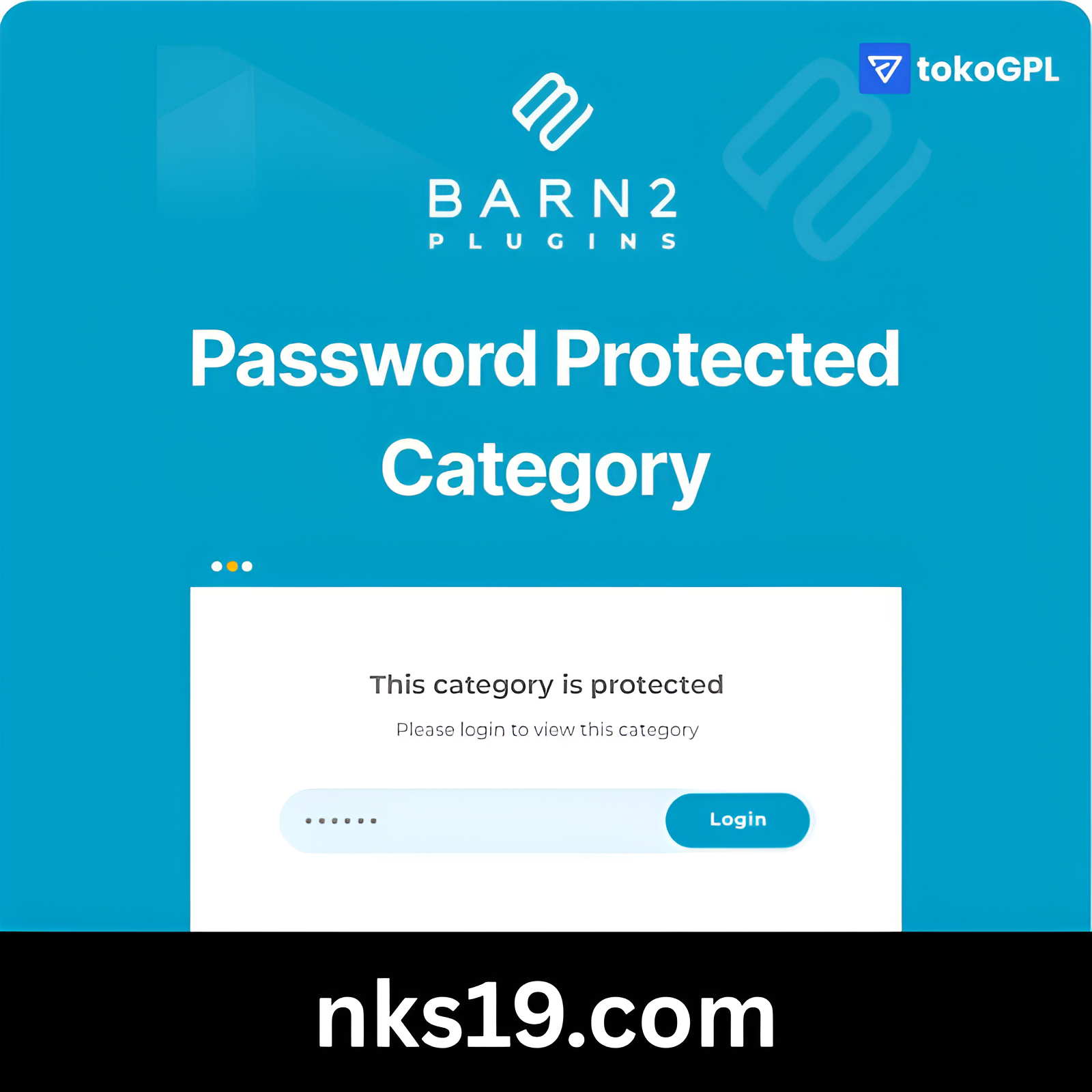 Password Protected Categories GPL v2.7.9 By Barn2 Media