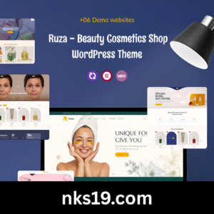 Ruza Theme GPL v1.0.14 – Beauty Cosmetics Shop WordPress Theme