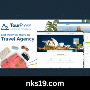 TourPress Theme with Lifetime Key – Travel Booking WordPress Theme