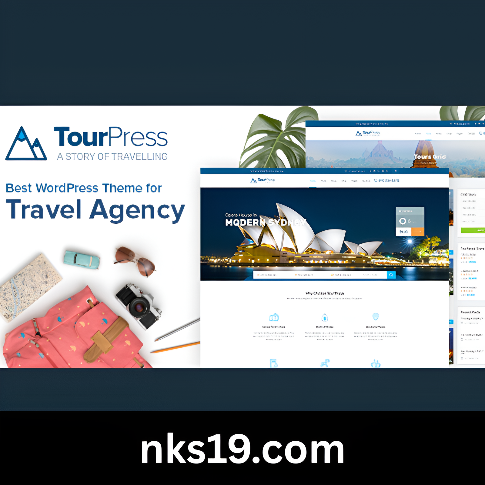 TourPress Theme with Lifetime Key