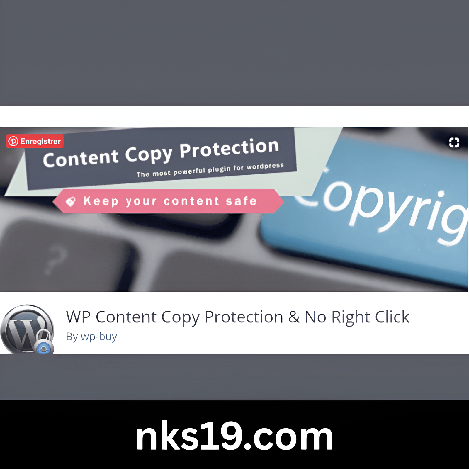 WP Content Copy Protection Pro & No Right Click v16.9 GPL