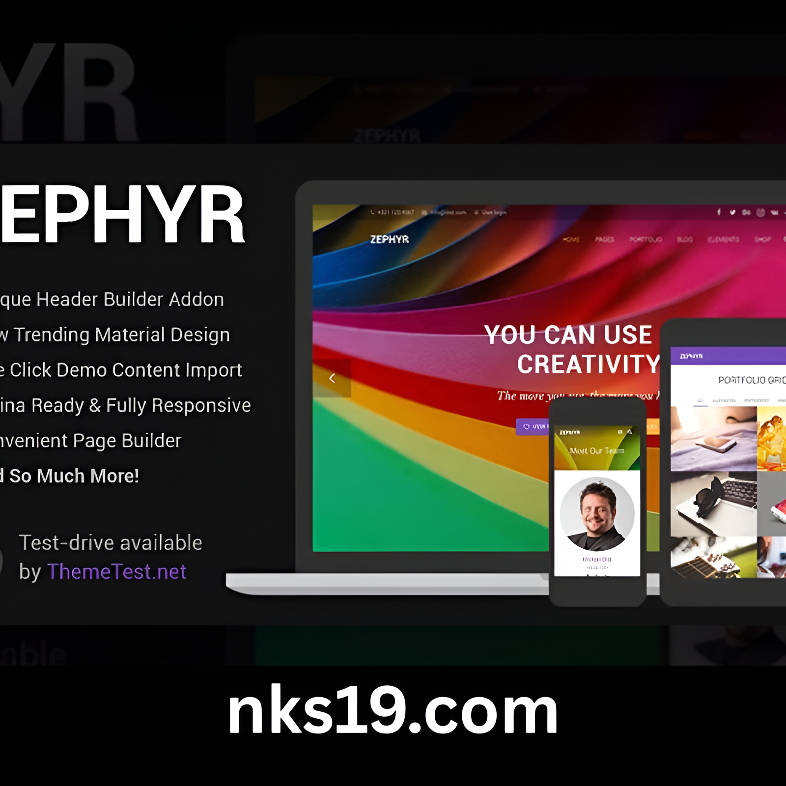 Zephyr Theme GPL v8.40.1