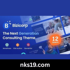 BiziCorp Theme GPL v1.0.0 – Business Consulting WordPress Theme