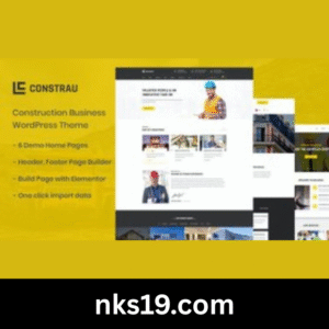 Constrau Theme GPL v1.3.6 – Construction Business WordPress Theme