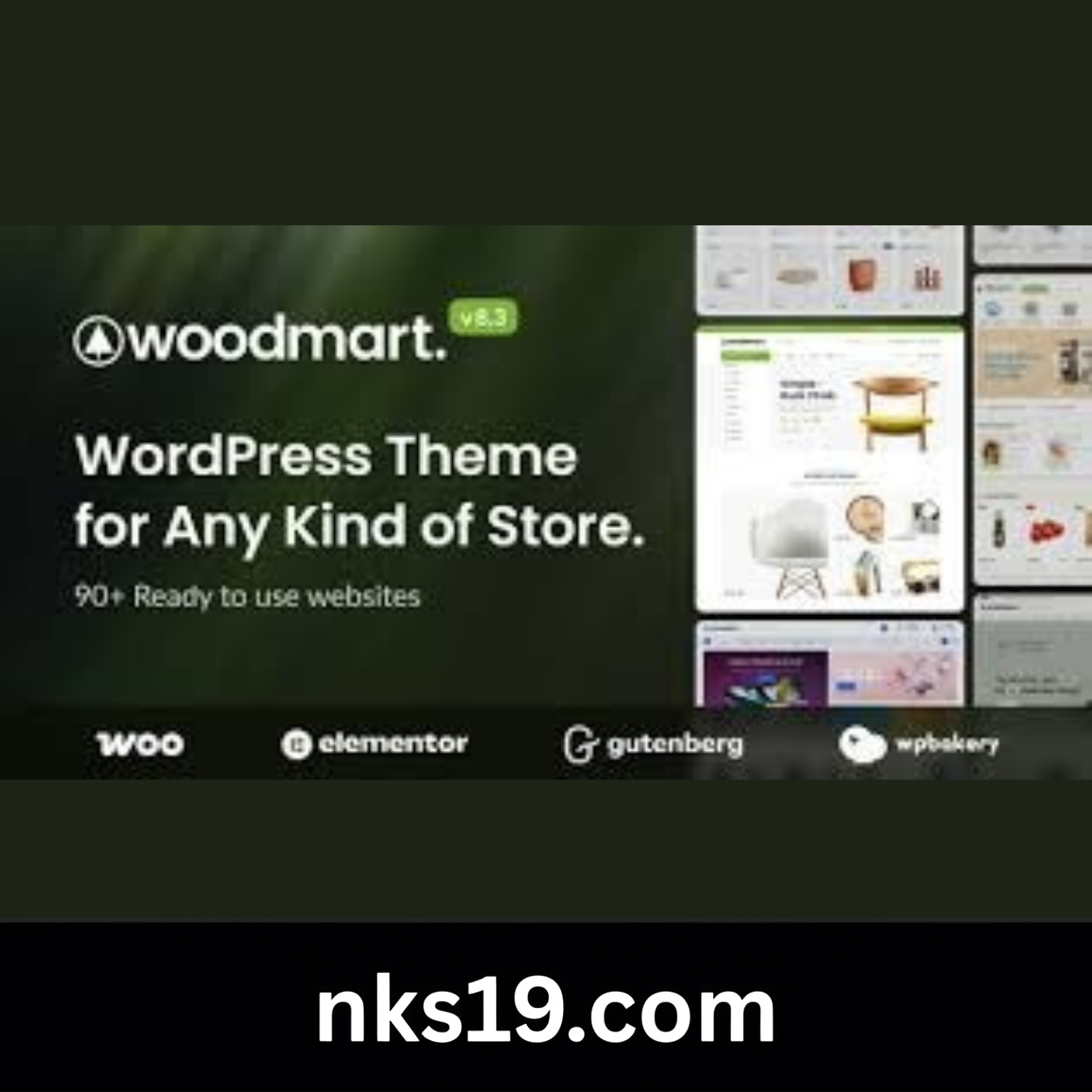WoodMart Theme GPL v8.3.9 - Multipurpose Responsive WooCommerce WP Website