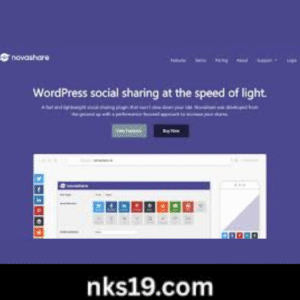 Novashare GPL v1.6.5 – WordPress Social Sharing Plugin