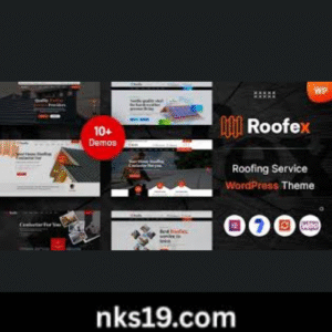 Roofex Theme GPL v1.0.8 – Roofing WordPress Theme