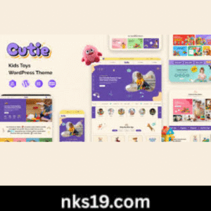 Cutie Theme GPL v1.0.7 – Children School, Toys Store Theme