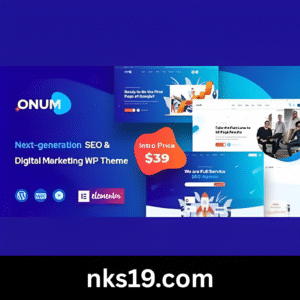 Onum GPL Theme v1.2.16.17 – SEO & Marketing Elementor WP Theme
