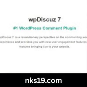 wpDiscuz v7.6.44 (Pre-Activated) GPL - Core Plugin