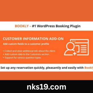 Bookly Customer Information Add-on v3.9 Latest Version