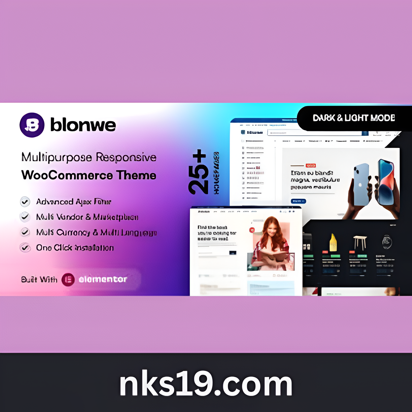 Blonwe Theme GPL v1.3.2 – Multipurpose WooCommerce Theme