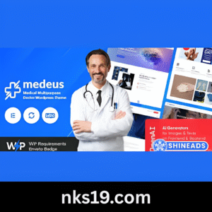 Medeus Theme GPL v1.17.0 – Medical WordPress Theme