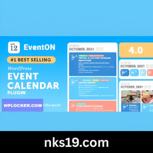 EventOn GPL v5.0.6 – WordPress Virtual Event Calendar Base Plugin